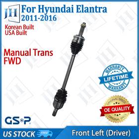 Cv43099 Gsp Oe Front Left Driver Cv Axle Shaft For 2011-2016 Hyundai Elantra 1.8l Fwd Manual