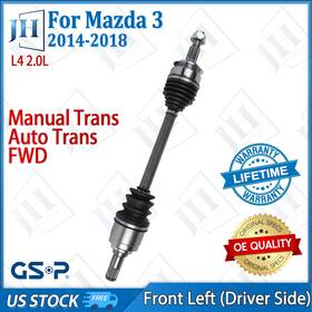 Cv43109 Gsp Oe Front Left Driver Cv Axle Shaft For 2014-2018 Mazda 3 L4 2.0l Fwd Manual Auto
