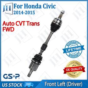 Cv43282 Gsp Oe Front Left Driver Cv Axle Shaft For 14-15 Honda Civic 11-15 Cr-z Fwd Auto Cvt
