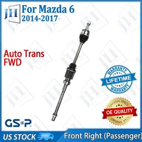 Gsp Cv43324 Oe Front Right Passenger Cv Axle Shaft For 2014-2017 Mazda 6 L4 2.5l Fwd Auto