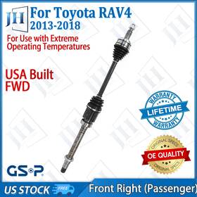 Cv43377xd Gsp Oe Front Right Passenger Cv Axle Shaft For 2013-2018 Toyota Rav4 L4 2.5l Fwd
