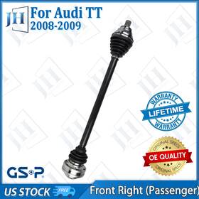 Gsp Cv43388 Oe Front Right Passenger Cv Axle Shaft Joint For 2008-2009 Audi Tt L4 2.0l