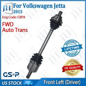 Cv43389 Gsp Oe Front Left Driver Cv Axle Shaft For 2015 Volkswagen Vw Jetta L4-2.0l Gas Fwd Cv43389 Gsp Oe Front Left Driver Cv Axle Shaft For 2015 Volkswagen Vw Jetta L4-2.0l Gas Fwd
