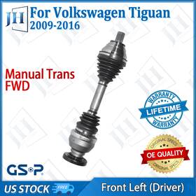 Cv43390 Gsp Oe Front Left Driver Cv Axle Shaft For 2009-2016 Volkswagen Tiguan Fwd Manual