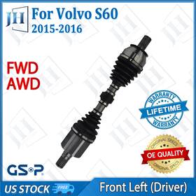Cv43400 Gsp Oe Front Left Driver Cv Axle Shaft Assembly For 2014 15 16 Volvo S60 V60 Fwd Awd