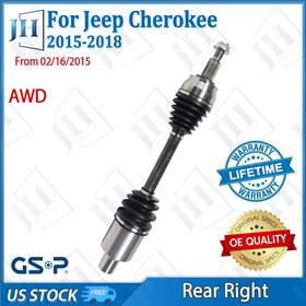 Cv43438 Gsp Oe Rear Right Passenger Cv Axle Shaft For 2015 16 17 18 Jeep Cherokee L4 V6 Awd
