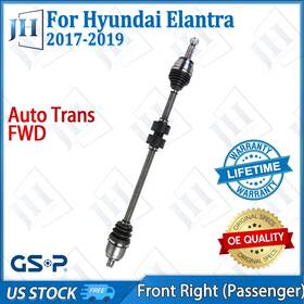 Cv43571 Gsp Oe Front Right Passenger Cv Axle Shaft For 2017-2019 Hyundai Elantra L4 Fwd Auto