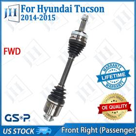 Cv43581 Gsp Oe Front Right Passenger Cv Axle Shaft For 2014-2015 Hyundai Tucson L4-2.0l Fwd