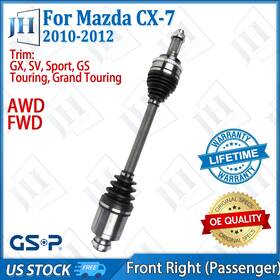 Cv43588 Gsp Oe Front Right Passenger Cv Axle Shaft For 2010 11 12 Mazda Cx-7 L4 2.5l Fwd Awd