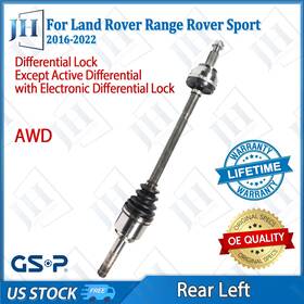 Cv43643 Gsp Oe Rear Left Driver Cv Axle Shaft For 2016-22 Land Rover Range Sport Awd