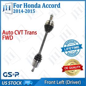 Cv43667 Gsp Oe Front Left Driver Cv Axle Shaft For 2014-15 Honda Accord Cr-v Fwd Auto Cvt L4 Cv43667 Gsp Oe Front Left Driver Cv Axle Shaft For 2014-15 Honda Accord Cr-v Fwd Auto Cvt L4