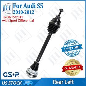 Cv43736 Gsp Oe Rear Left Driver Cv Axle Shaft For 2010 11 12 S4 S5 With Sport Differential