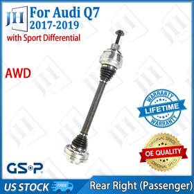 Cv43890 Gsp Oe Rear Right Passenger Cv Axle Shaft For 2017 2018 2019 Audi Q7 Rs Q8 Awd