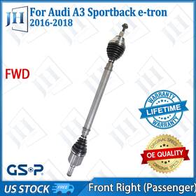 Cv43892 Gsp Oe Front Right Passenger Cv Axle Shaft For 16 17 18 Audi A3 Sportback E-tron Fwd