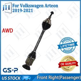 Cv43896 Gsp Oe Front Right Passenger Cv Axle Shaft For 2019 20 21 Volkswagen Arteon 2.0l Awd