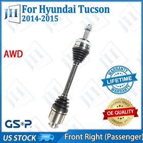 Cv43947 Gsp Oe Front Right Passenger Cv Axle Shaft For 2014-2015 Hyundai Tucson L4-2.0l Awd