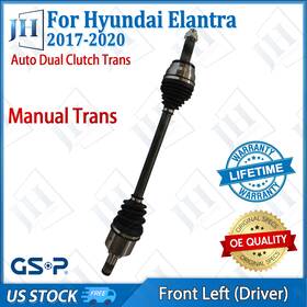 Cv43962 Gsp Oe Front Left Cv Axle Shaft For 2017-20 Hyundai Elantra Manual Auto Dual Clutch