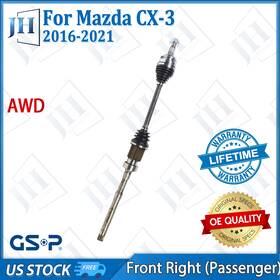 Cv44007 Gsp Oe Front Right Passenger Cv Axle Shaft Joint For 2016-21 Mazda Cx-3 L4 2.0l Awd
