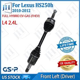 Cv44136 Gsp Oe Front Left Driver Cv Axle Shaft For 2010 11 12 Lexus Hs250h L4 2.4l Hybrid