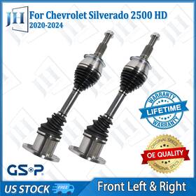Cv44299 Gsp Oe Front Pair Lh Rh Cv Axle Shaft For 2020-24 Chevy Silverado Gmc Sierra 2500 Hd