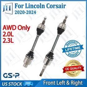 Cv44304 Gsp Oe Front Pair Left Right Cv Axle Shaft For 2020 21 22 23 24 Lincoln Corsair Awd