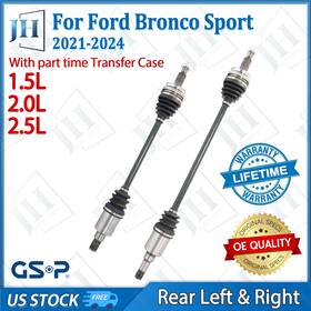 Cv44314 Gsp Oe Rear Left Right Cv Axle Shaft Set For 20 21 22 23 24 Ford Bronco Sport Escape