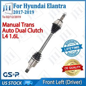 Cv44326 Gsp Oe Front Left Cv Axle Shaft For 17 18 19 20 21 Hyundai Veloster Elantra Gt 1.6l
