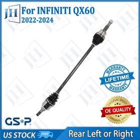 Cv44336 Gsp Oe Rear Left Or Right Cv Axle Shaft For 22 23 24 Infiniti Qx60 Nissan Pathfinder