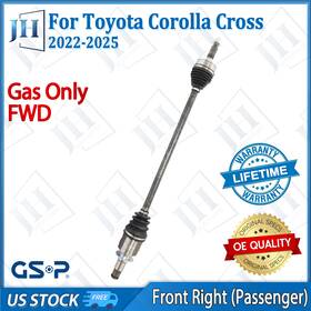 Cv44346 Gsp Oe Front Right Cv Axle Shaft For 2022 23 24 25 Toyota Corolla Cross Fwd Gas