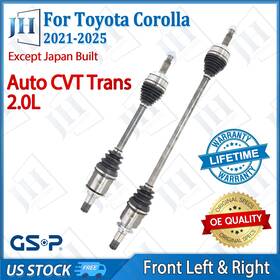 Gsp Cv44348 Oe Front Left Right Cv Axle Shaft Set For 2021-25 Toyota Corolla 2.0l Auto Cvt