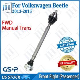 Cv92002k Gsp Oe Front Right Cv Axle Shaft For 2013 14 15 Volkswagen Beetle Passat Fwd Manual