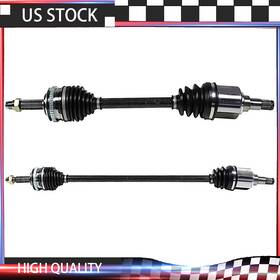Motowld20240821a1019 Gsp For 2004-2018 Chevrolet Aveo Cv Axle Joint Shaft Assembly Front Pair 2pcs