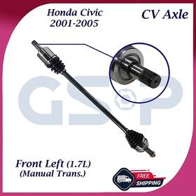 Ncv36555 Gsp Oem Front Left Cv Axle For 2001-2005 Honda Civic Manual Trans