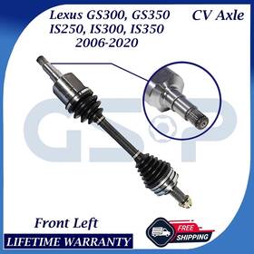 Ncv69016 Gsp Oem Front Left Cv Axle For 2006-2020 Lexus Gs300/gs350/is250/is300/is350