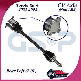Ncv69181 Gsp Oem Rear Left Cv Axle For 2001-2003 Toyota Rav4 2.0l Non-abs