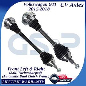 Ncv72021 Gsp Oem Front Cv Axles For 2015-2018 Volkswagen Gti Automatic Dual Clutch Trans Ncv72021 Gsp Oem Front Cv Axles For 2015-2018 Volkswagen Gti Automatic Dual Clutch Trans