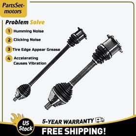 Ncv72103 Gsp Oem Front Cv Axles For 2007-2008 Volkswagen Eos Lifetime Warranty