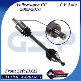 Ncv72109 Gsp Oem Front Left Cv Axle For 2009-2016 Volkswagen Cc 3.6l Lifetime Warranty