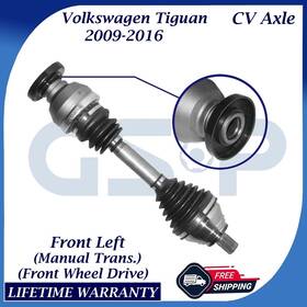 Ncv72143 Gsp Oem Front Left Cv Axle For 2009-2016 Volkswagen Tiguan 2wd Manual Trans