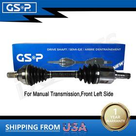 Ncv73015 Gsp New Cv Axle Assembly Front Left For Volvo C30 C70 2.5l Manual Trans