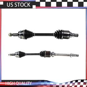 Carpshop240218aa1076 Gsp North America Pair Cv Axle Joint Shaft Front For 2007-17 Toyota Camry Se Le Xle Xse 3.5l V6