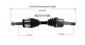 Ncv11109 Gsp North America New For Ford Mazda Mercury 4wd Awd Cv Axle Assembly Front Left