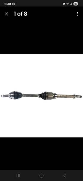 Ncv69206 Gsp North America Front Right Cv Axle Assembly Fits Lexus 10-15 Rx450h Toyota 08-10