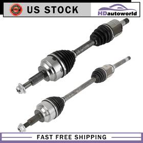 Hd84246701s Hdautoworld 2pcs Front Fits 11-20 Dodge Durango Jeep Grand Cherokee Awd Cv Axle Shafts