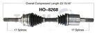 Ho-8268 Surtrack New Cv Axle Shaft Fits Isuzu Rodeo 844084042682