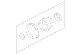 42018-sxs-a01 Honda Genuine Outer Boot