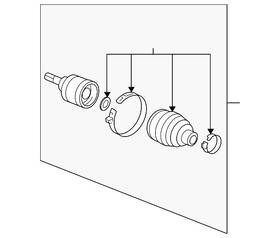 44014-sne-a02 Honda Genuine Outer Joint