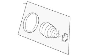 44018-s0x-a04 Honda Genuine Outer Boot