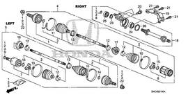 44517-snc-a00 Honda Genuine Cover Heat