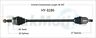 Hy-8286 Surtrack Cv Axle Shaft Front Right Fits Hyundai 844084026231